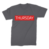 Tarkov Wipe "Thursday" (Red Print) - Premium Jersey Adult T-Shirt
