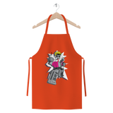 "ROBOT LOVER" (Colour) Premium Jersey Apron