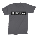 Tarkov Wipe "Thursday" (Black Print) - Premium Jersey Adult T-Shirt