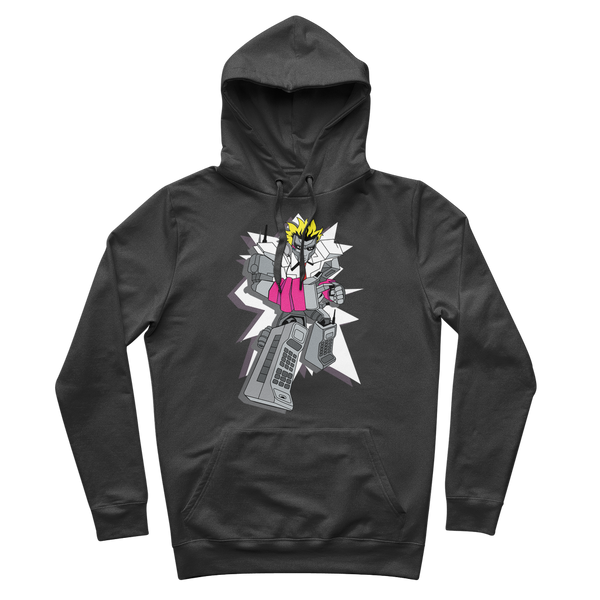 "ROBOT LOVER" (Colour) Premium Adult Hoodie