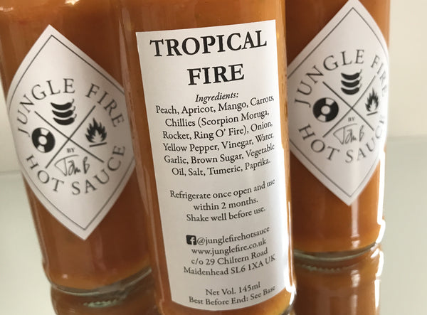 TROPICAL FIRE (VIP) - JUNGLE FIRE HOT SAUCE