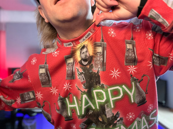 Escape From Tarkov Christmas Sweater - Premium Cut and Sew Sublimation Unisex Sweatshirt