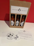 CHRISTMAS SPECIAL 3x BOTTLE HOT SAUCE GIFT SET (Bad Santa, Tropical Fire, D&BBQ Fire)