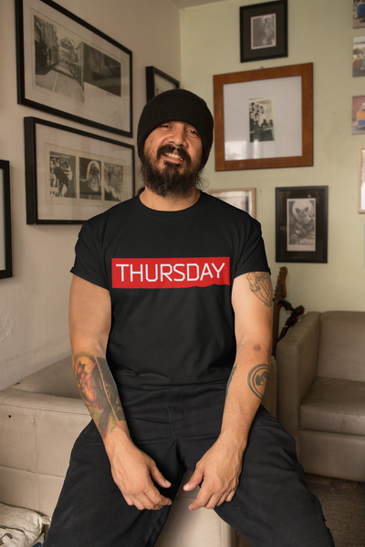 Tarkov Wipe "Thursday" (Red Print) - Premium Jersey Adult T-Shirt