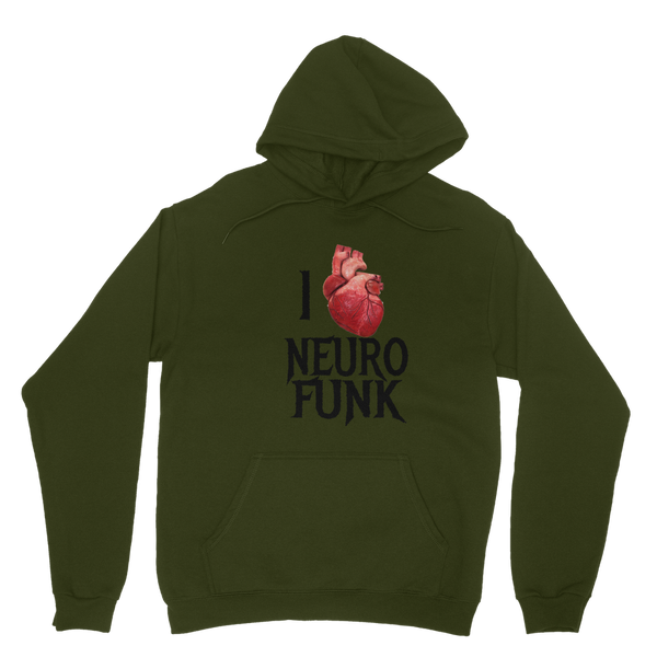 "I Love Neurofunk" Classic Adult Hoodie