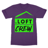 Loft Crew (Green Logo) - Classic Adult T-Shirt (Up to 5XL)