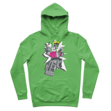 "ROBOT LOVER" (Colour) Premium Adult Hoodie