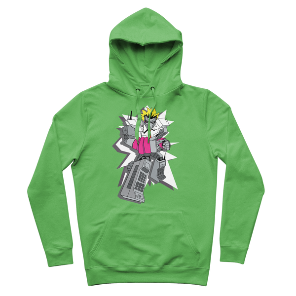 "ROBOT LOVER" (Colour) Premium Adult Hoodie