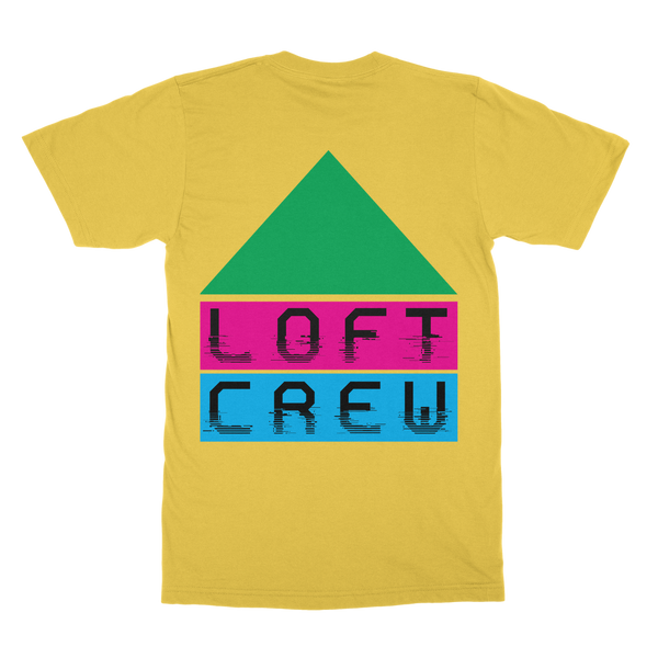 Loft Crew Logo 1 (Front & Back Print) - Classic Adult T-Shirt