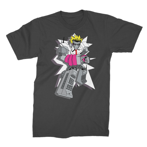 "ROBOT LOVER" (Colour) Premium Jersey Men's T-Shirt