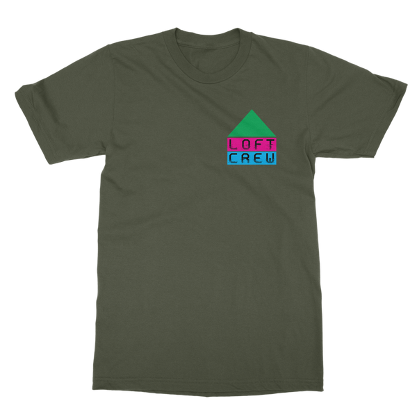 Loft Crew Logo 1 (Front & Back Print) - Classic Adult T-Shirt