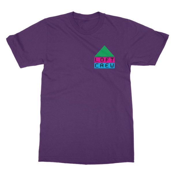 Loft Crew Logo 1 (Front & Back Print) - Classic Adult T-Shirt