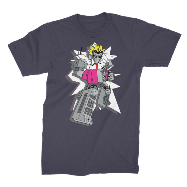 "ROBOT LOVER" (Colour) Premium Jersey Men's T-Shirt