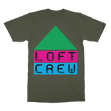 Loft Crew Logo 1 (Front & Back Print) - Classic Adult T-Shirt