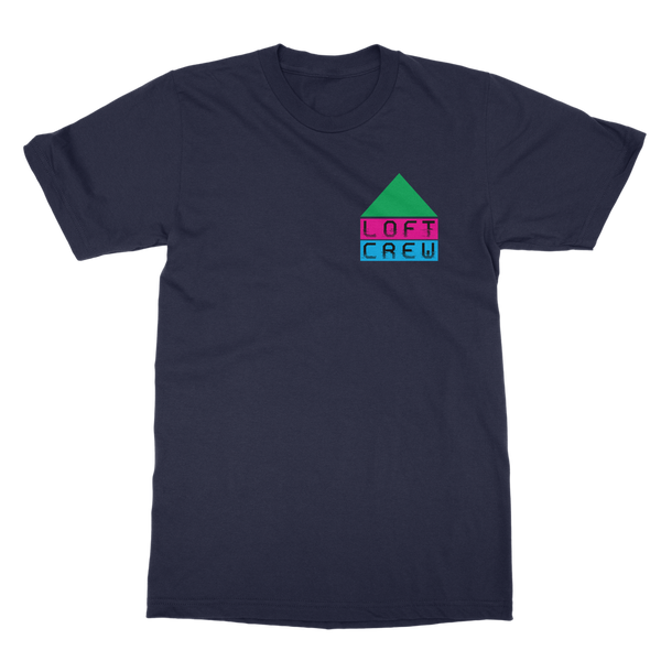 Loft Crew Logo 1 (Front & Back Print) - Classic Adult T-Shirt