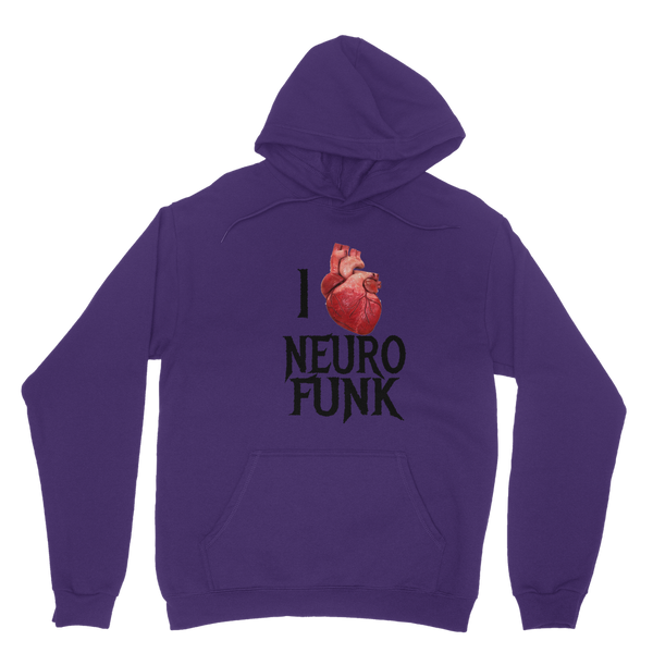 "I Love Neurofunk" Classic Adult Hoodie