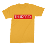 Tarkov Wipe "Thursday" (Red Print) - Premium Jersey Adult T-Shirt