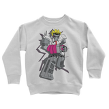 "ROBOT LOVER" (Colour) Classic Kids Sweatshirt