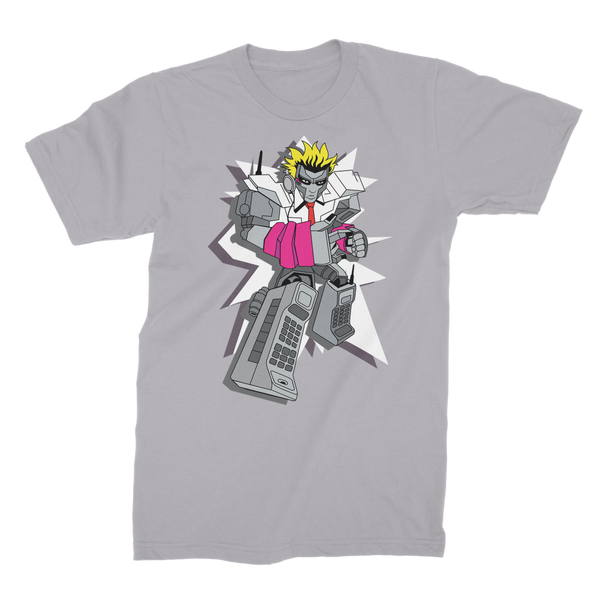 "ROBOT LOVER" (Colour) Premium Jersey Men's T-Shirt