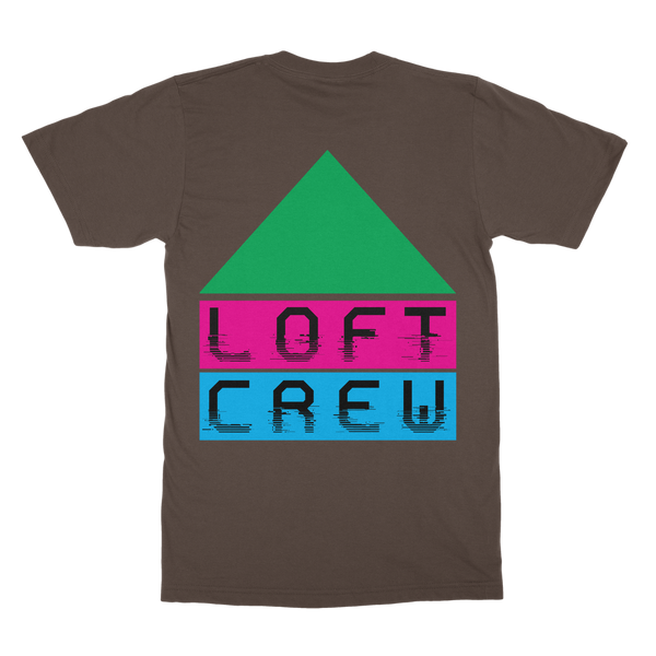 Loft Crew Logo 1 (Front & Back Print) - Classic Adult T-Shirt