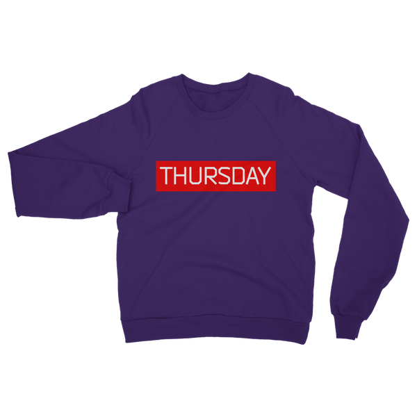 Tarkov Wipe "Thursday" (Red Print) - Classic Adult Sweatshirt