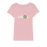 LOFT CREW 4 LIFE - (Front & Rear Print) Organic Jersey Womens T-Shirt