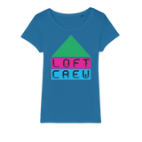 Loft Crew - Organic Jersey Womens T-Shirt