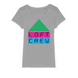 Loft Crew - Organic Jersey Womens T-Shirt