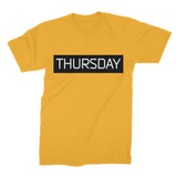 Tarkov Wipe "Thursday" (Black Print) - Premium Jersey Adult T-Shirt