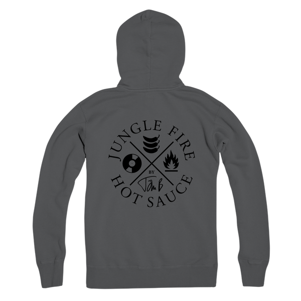 Jungle Fire Premium Adult Zip Hoodie