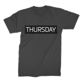 Tarkov Wipe "Thursday" (Black Print) - Premium Jersey Adult T-Shirt