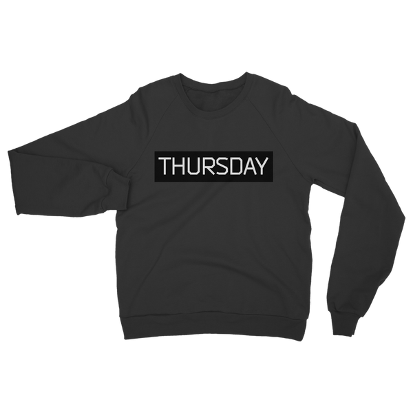 Tarkov Wipe "Thursday" (Black Print) - Classic Adult Sweatshirt