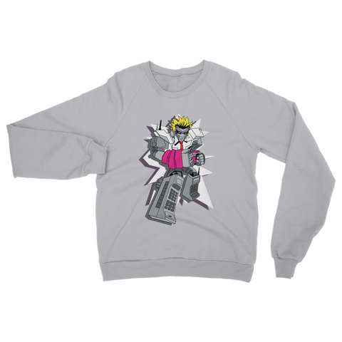 "ROBOT LOVER" (Colour) ﻿Classic Adult Sweatshirt