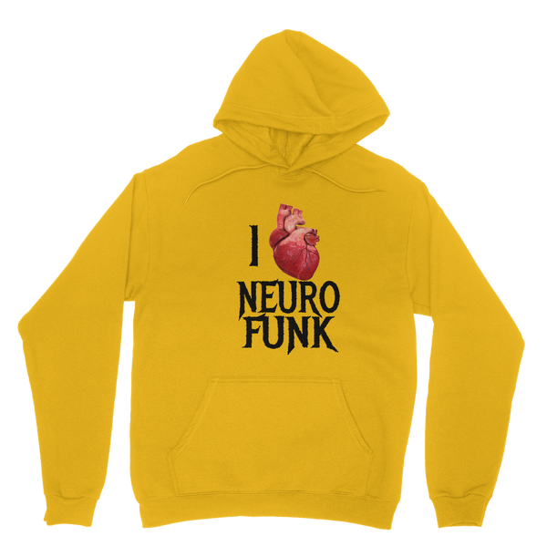 "I Love Neurofunk" Classic Adult Hoodie