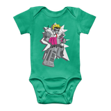 "ROBOT LOVER" (Colour) Classic Baby Onesie Bodysuit