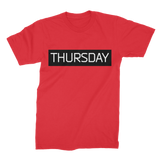Tarkov Wipe "Thursday" (Black Print) - Premium Jersey Adult T-Shirt