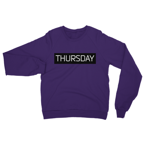 Tarkov Wipe "Thursday" (Black Print) - Classic Adult Sweatshirt