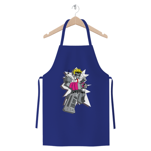 "ROBOT LOVER" (Colour) Premium Jersey Apron