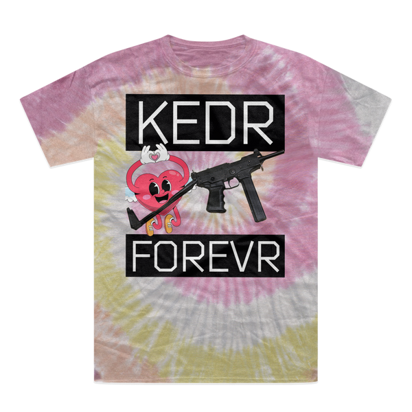 Kedr Forever Tie-Dye T-Shirt | Tarkov-Inspired Gaming Tee