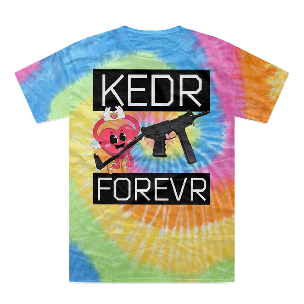 Kedr Forever Tie-Dye T-Shirt | Tarkov-Inspired Gaming Tee