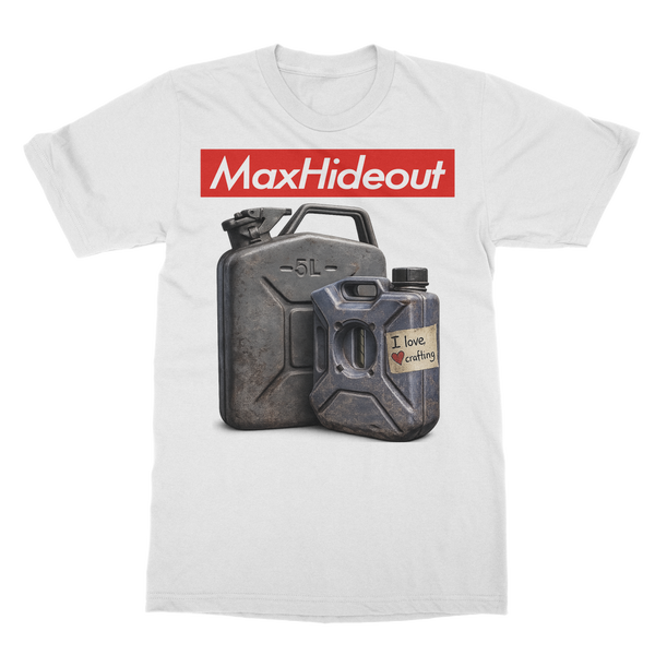 Max Hideout Fuel Can T-Shirt | Tarkov-Inspired Gaming Merch