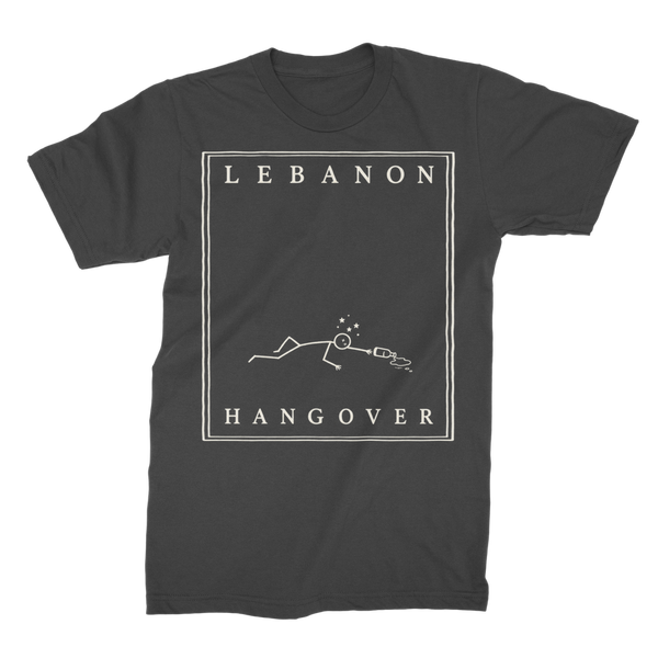 Lebanon Hangover T-Shirt | Darkwave & Post-Punk Parody