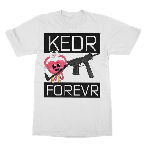 Kedr Forever Heavy Cotton T-Shirt | Tarkov-Inspired Gaming Tee