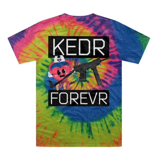Kedr Forever Tie-Dye T-Shirt | Tarkov-Inspired Gaming Tee