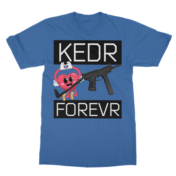 Kedr Forever Heavy Cotton T-Shirt | Tarkov-Inspired Gaming Tee