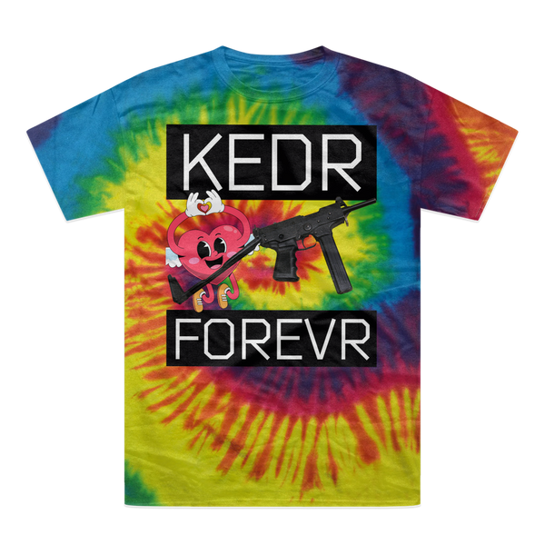 Kedr Forever Tie-Dye T-Shirt | Tarkov-Inspired Gaming Tee