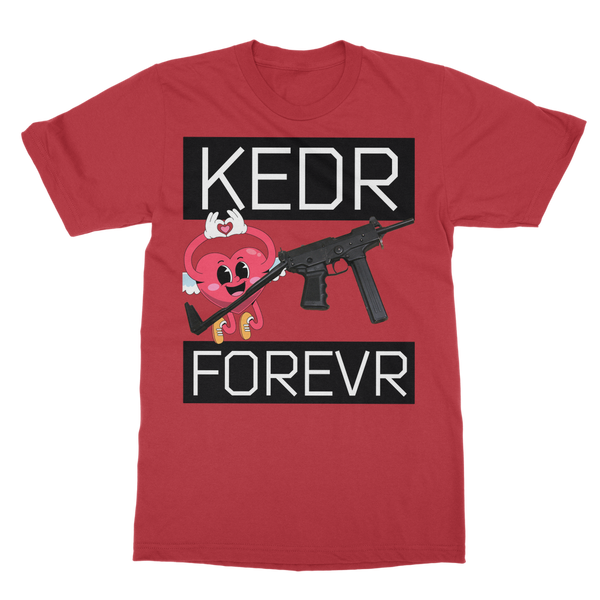 Kedr Forever Heavy Cotton T-Shirt | Tarkov-Inspired Gaming Tee