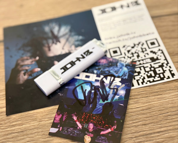 LTD EDITION Signed USB Flash Drive (8GB): John B - FOUND IN RAVE [WAV & MP3 ALBUM]