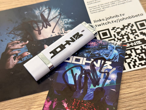 LTD EDITION Signed USB Flash Drive (8GB): John B - FOUND IN RAVE [WAV & MP3 ALBUM]