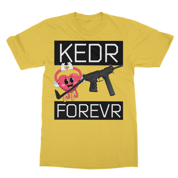 Kedr Forever Heavy Cotton T-Shirt | Tarkov-Inspired Gaming Tee